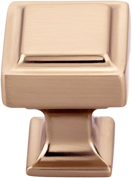 Knob - Honey Bronze 1" - Square