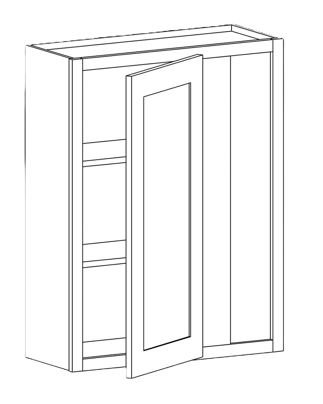 WB3039BR - Blind Right - Bianco