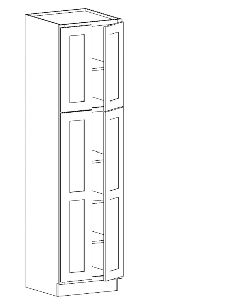 TP2493<br>Tall Pantry 2493 (Double Door)