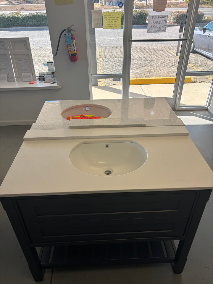 43"-S Vanity top with sink - Gold Level