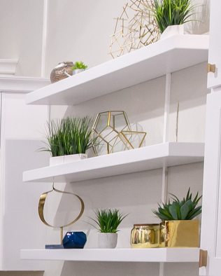 Floating Shelf With Hardware